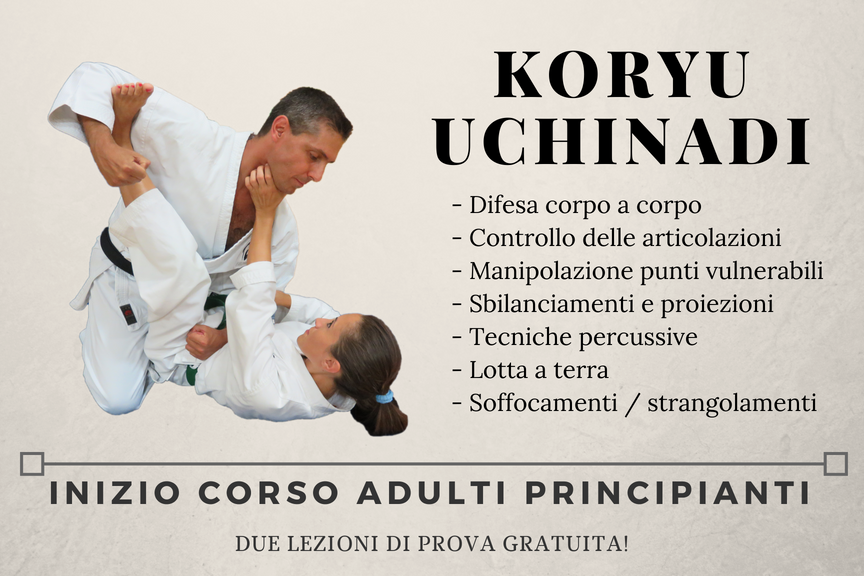 Inizio corso Koryu Uchinadi adulti principianti 2018-2019