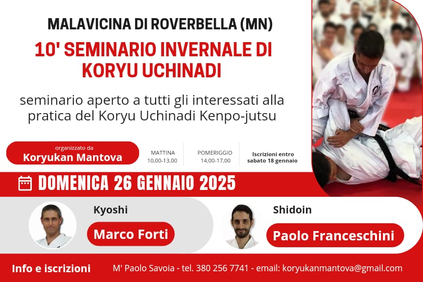 Decimo Seminario Invernale di Koryu Uchinadi